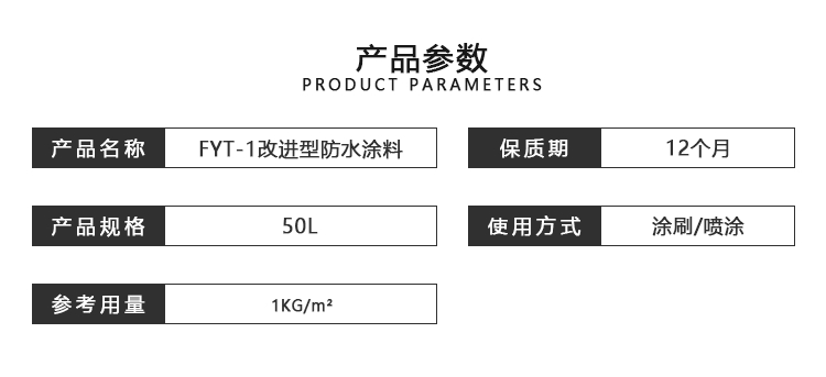 fyt-1橋梁防水涂料